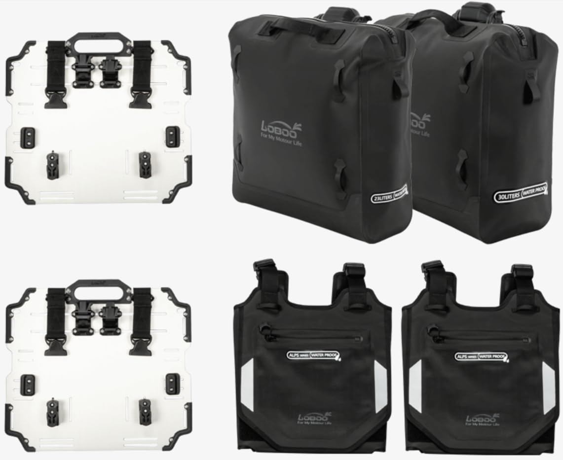 Amazon.com: Loboo Motorcycle Waterproof Safety Side Bag